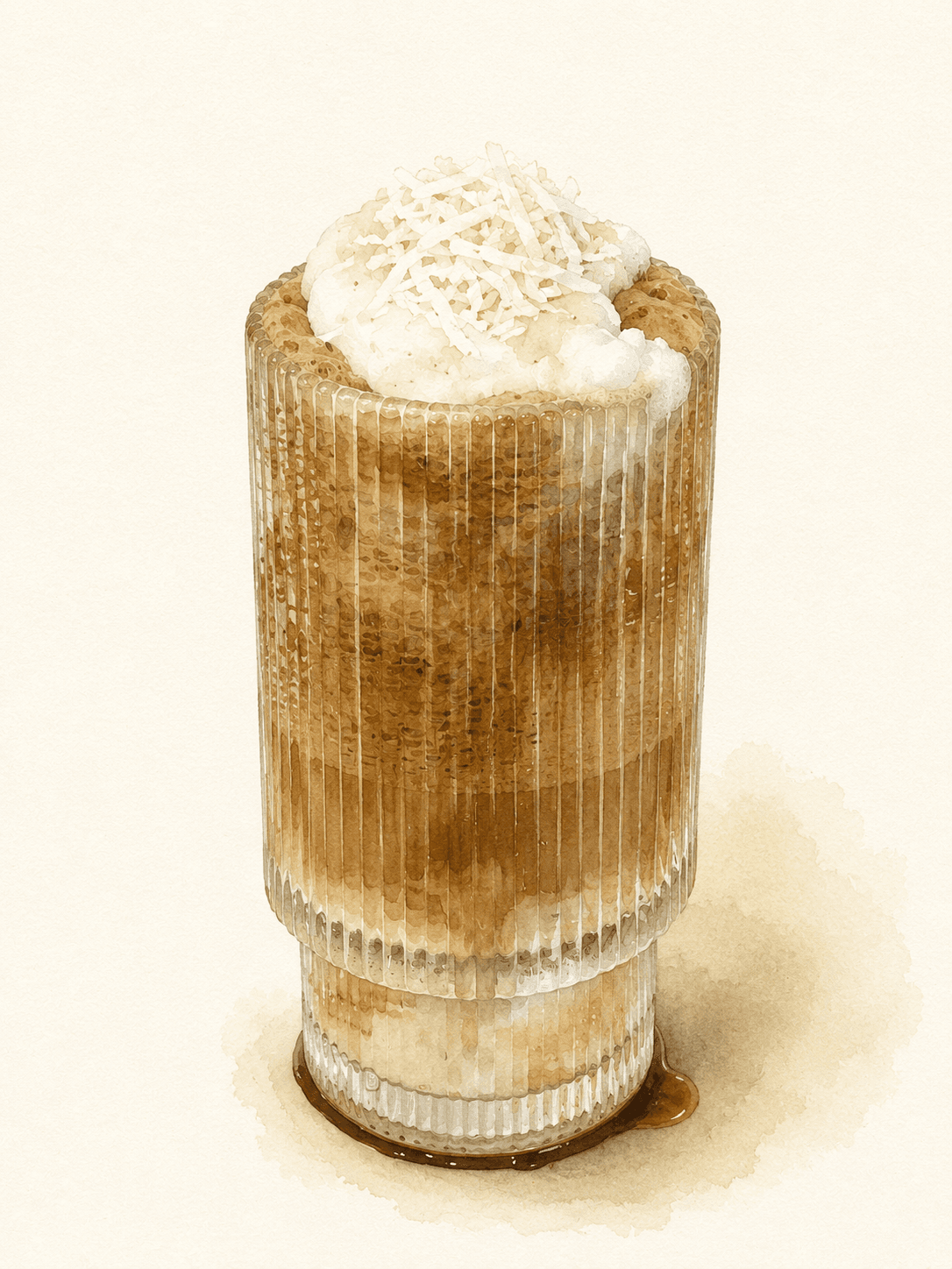 Coconut Coffee Blended (Cà phê cốt dừa đá xay)