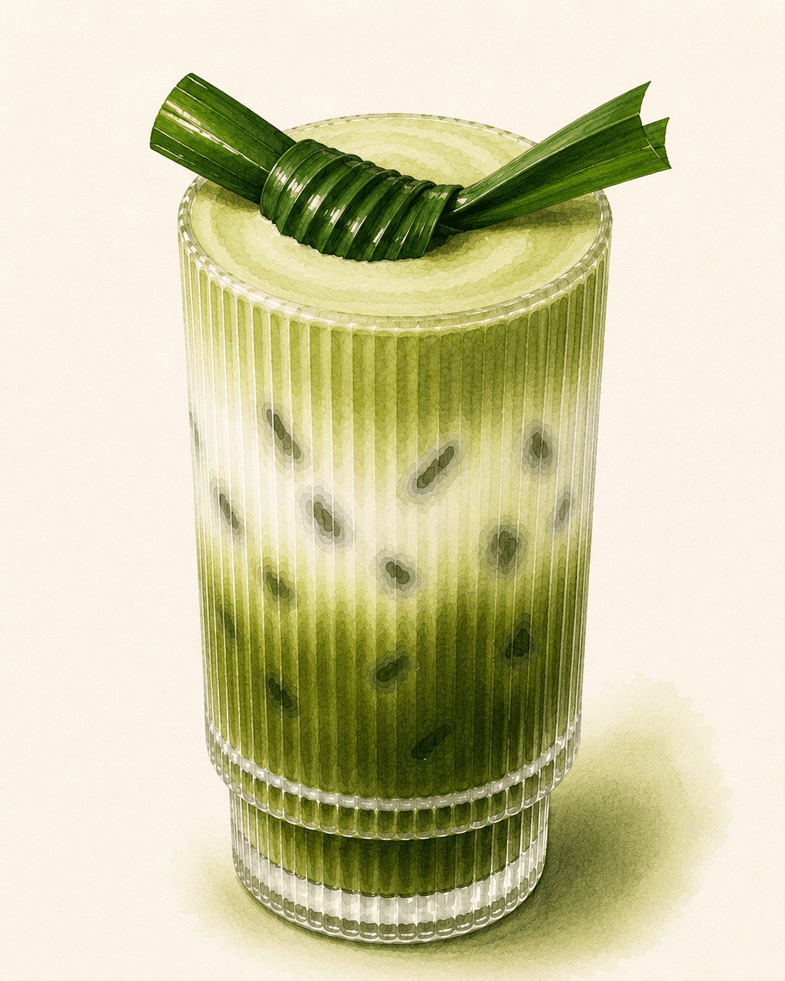 Pandan Cream Matcha Latte