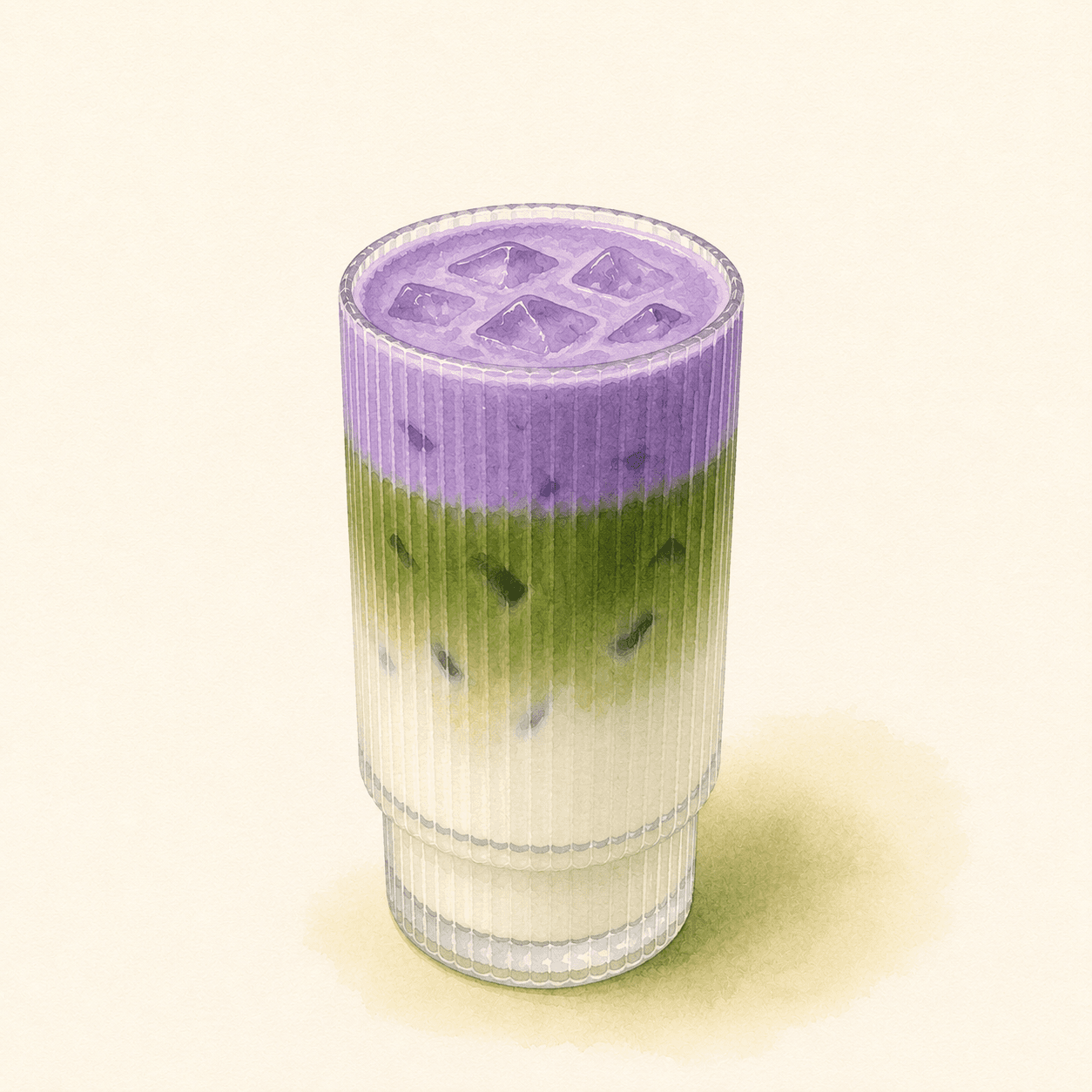 Ube Cream Matcha